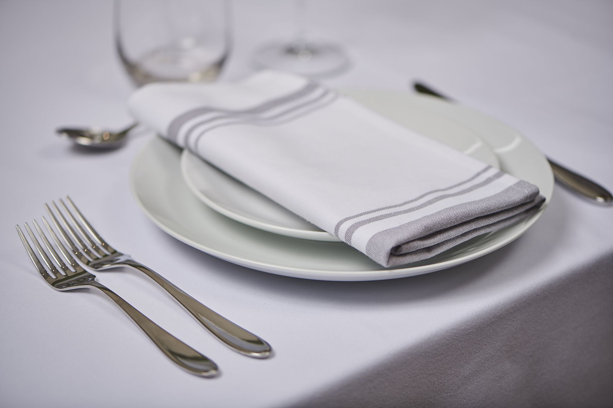 Bistro Napkin Used In Dining Setup for Events