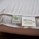 Opulence Synthetic Down Pillow Tag with Oeko Tex Certification