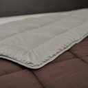 Retreat Reversible Comforter Chocolate/Silver