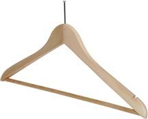 Balltop Wooden Hangers (100/Carton)
