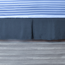 Bed Skirt - Box Pleat (Black)