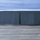 Box Pleat Bed Skirt (Black)