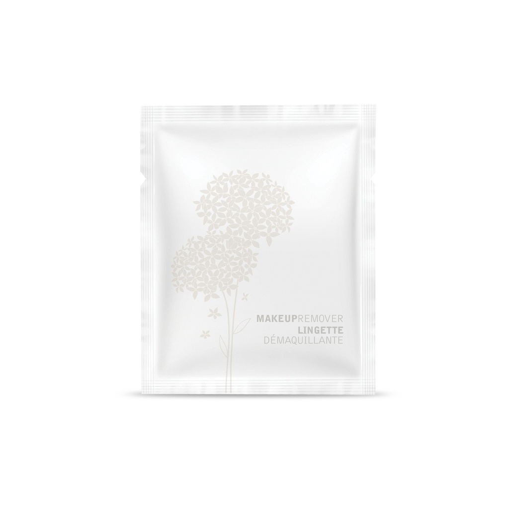 Biodegradable Make-up Remover Wipes, Case of 500 Each